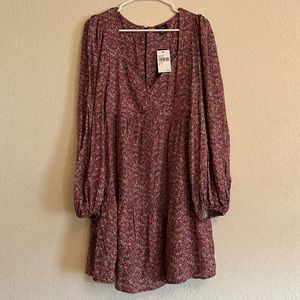NWT Patterned Mini Dress